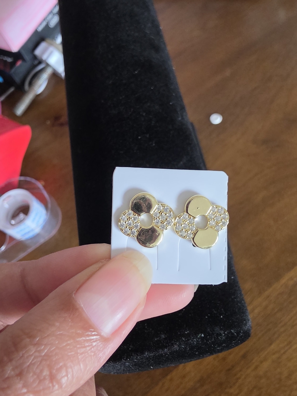 Aretes Para Dama Oro Laminado 14k